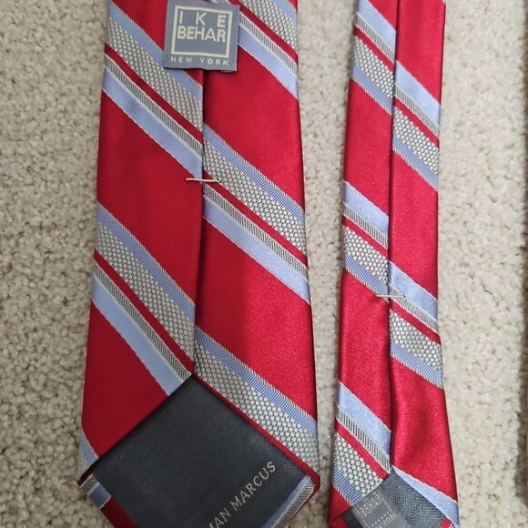 Brioni Ike Behar Zegna Lot of 3 Men's Luxury Designer necktie Tie silk italy - Picture 6 of 8